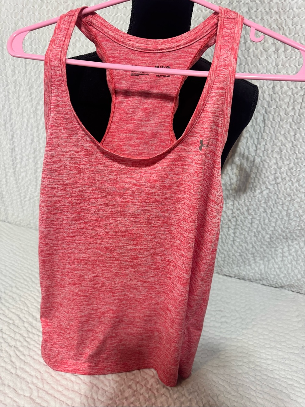 Under Armour Women's Heather Pink Racerback Tank